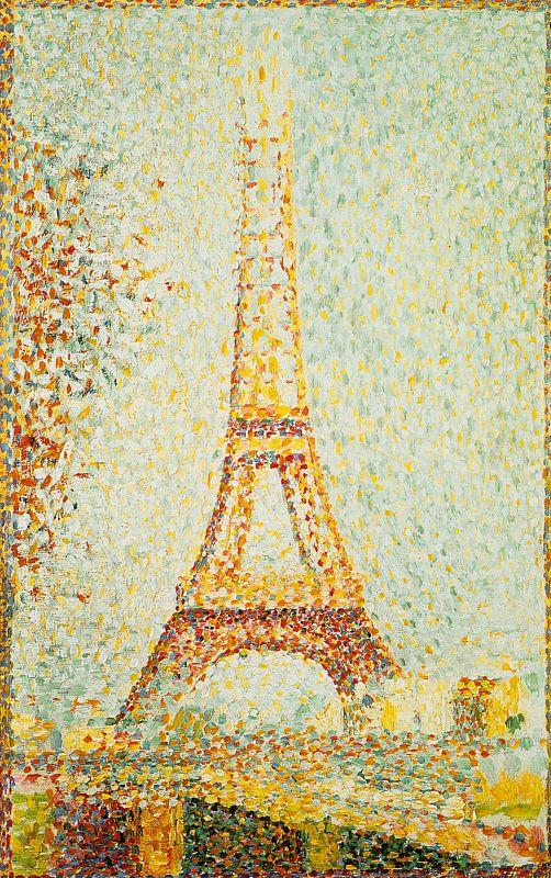Georges Seurat The Eiffel Tower